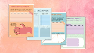 Back to School Journal Pages for Teens