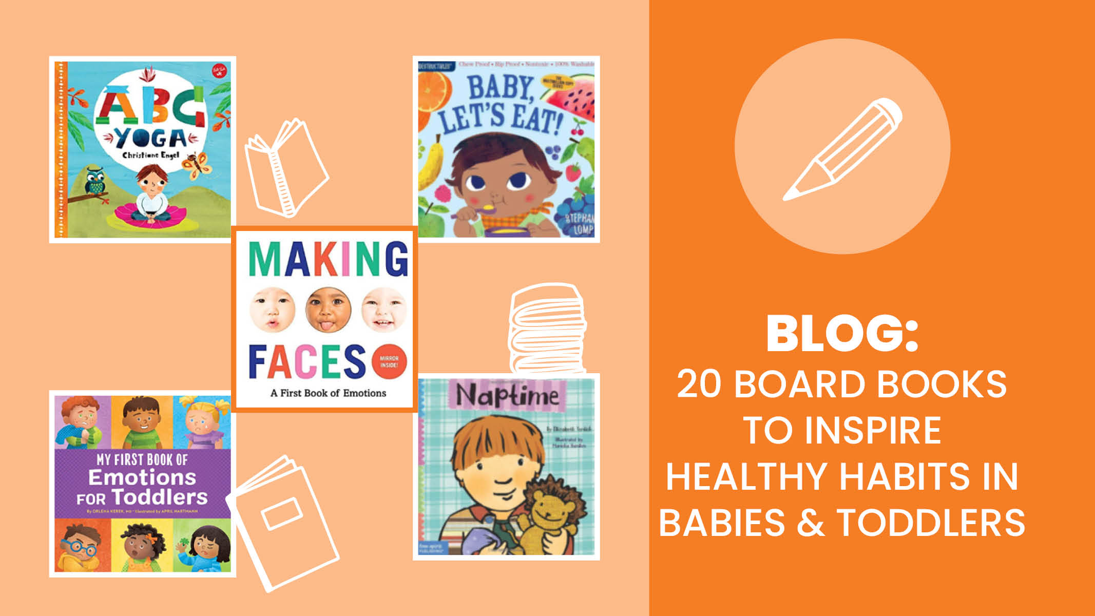 Board Books for babies and toddlers- sanford fit