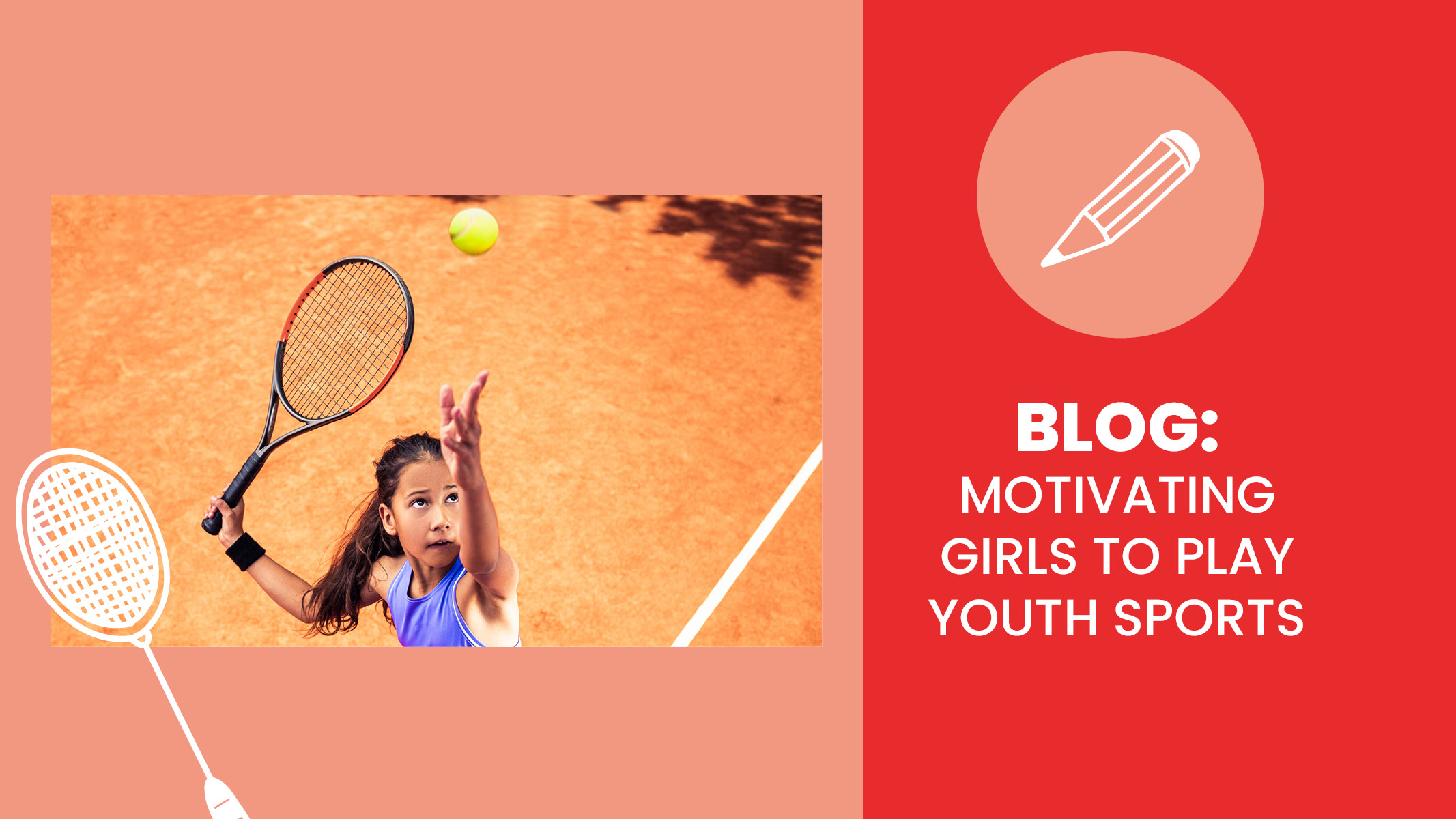 Young athlete, girl, throws up a tennis serve