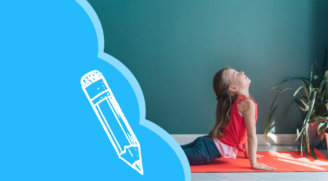 6 Kid-Friendly Bedtime Yoga Poses for a Good Nights Sleep Feature Image