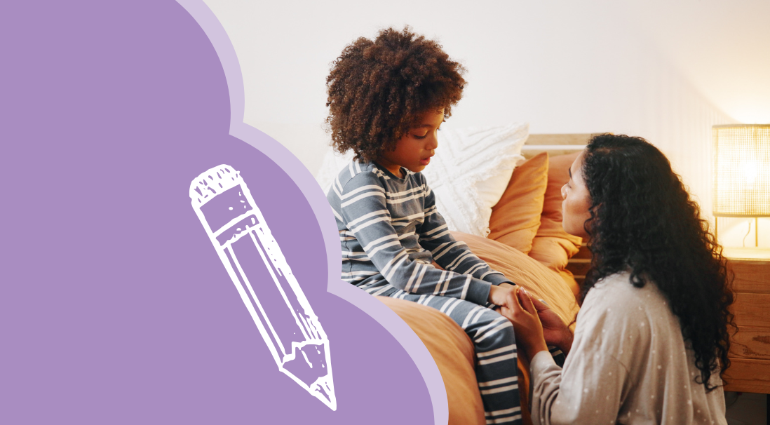 Something Scary Happened - Now What Tips for Talking to Kids Feature Image