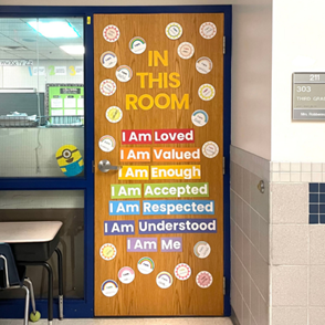 decor on classroom door - Sanford fit