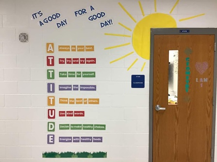 door decor in classroom - Sanford fit