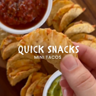 Mini Tacos Snack Idea - Sanford fit