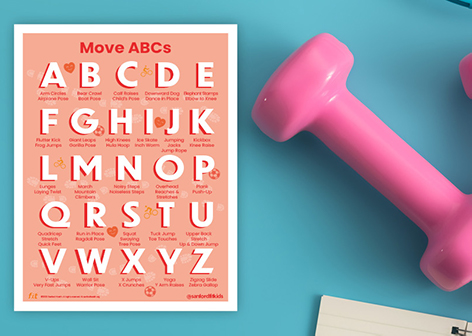 printed image of ABC movement poster