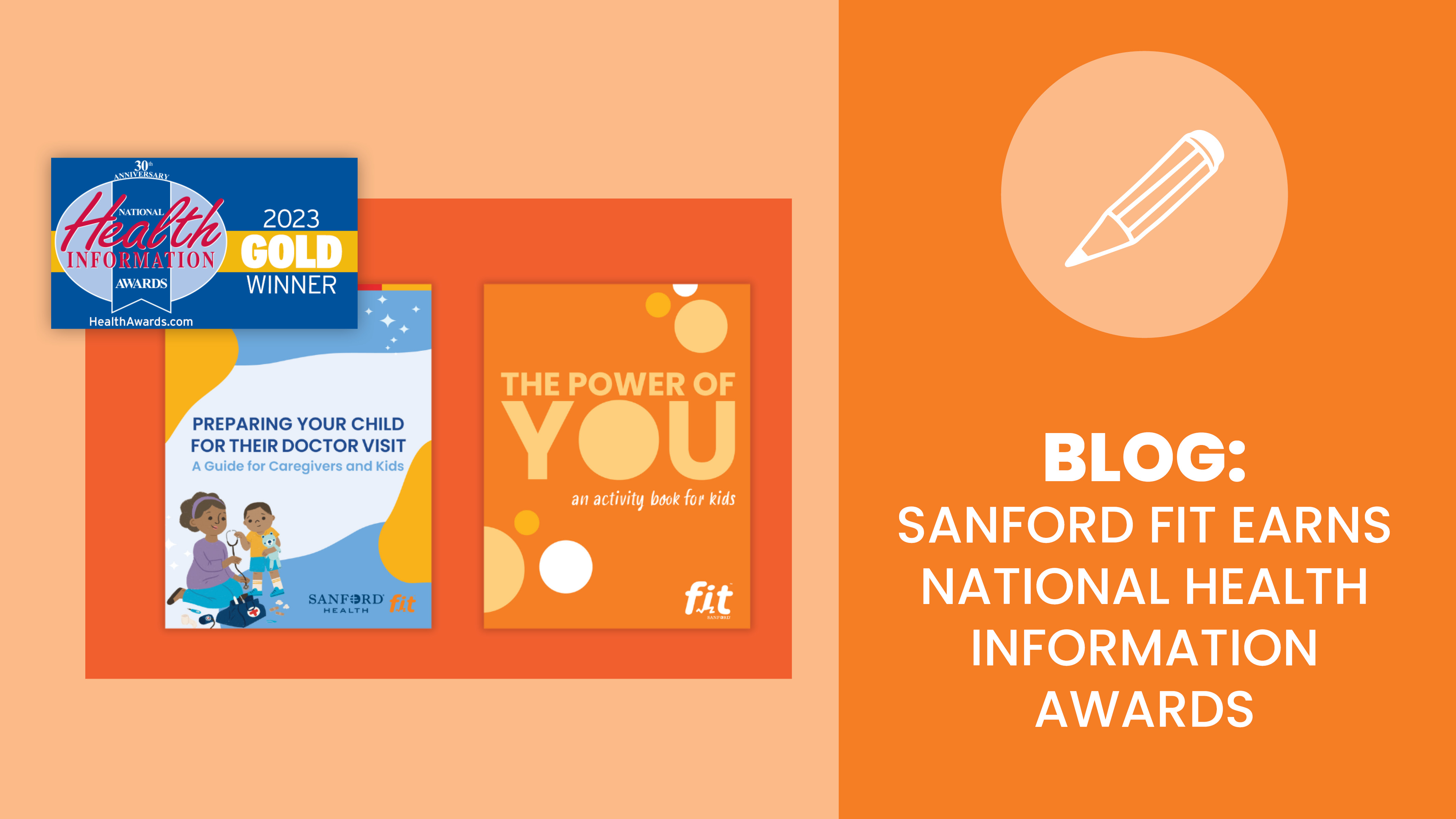 Power of You and Prepping Your Child for the Doctor Activity Kits with Award Banner - Sanford fit