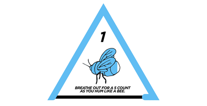 breathing exercise graphic- sanford fit