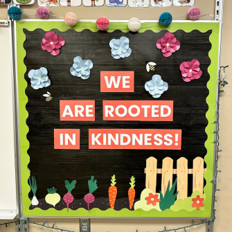 Kindness Bulletin Board- sanford fit
