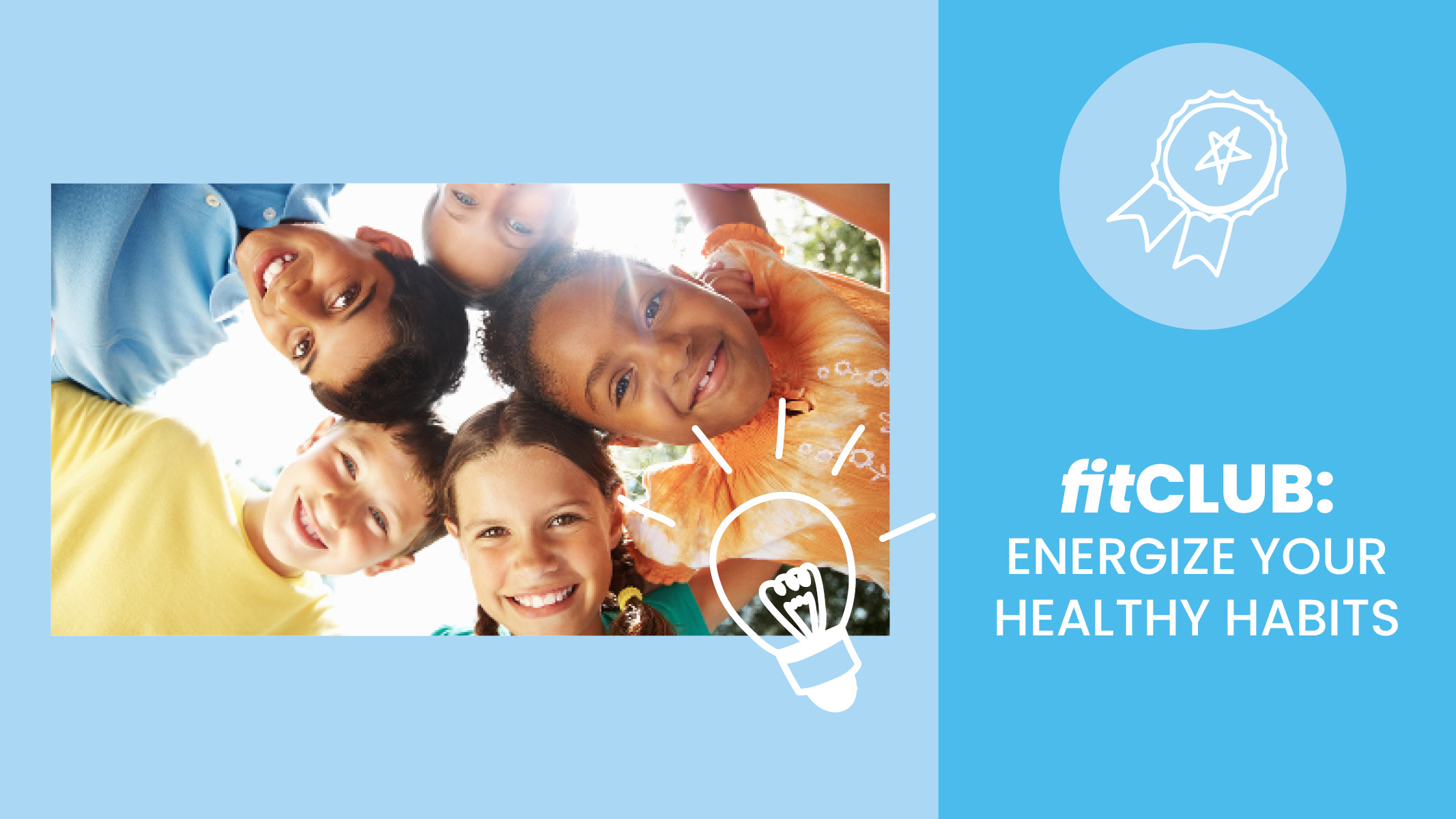 Group of Kids Energize Healthy Habits - Sanford fit Club Session 2