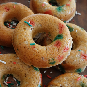 Festive Baked Donuts - Sanford fit