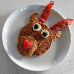Reindeer Pancakes - Sanford fit