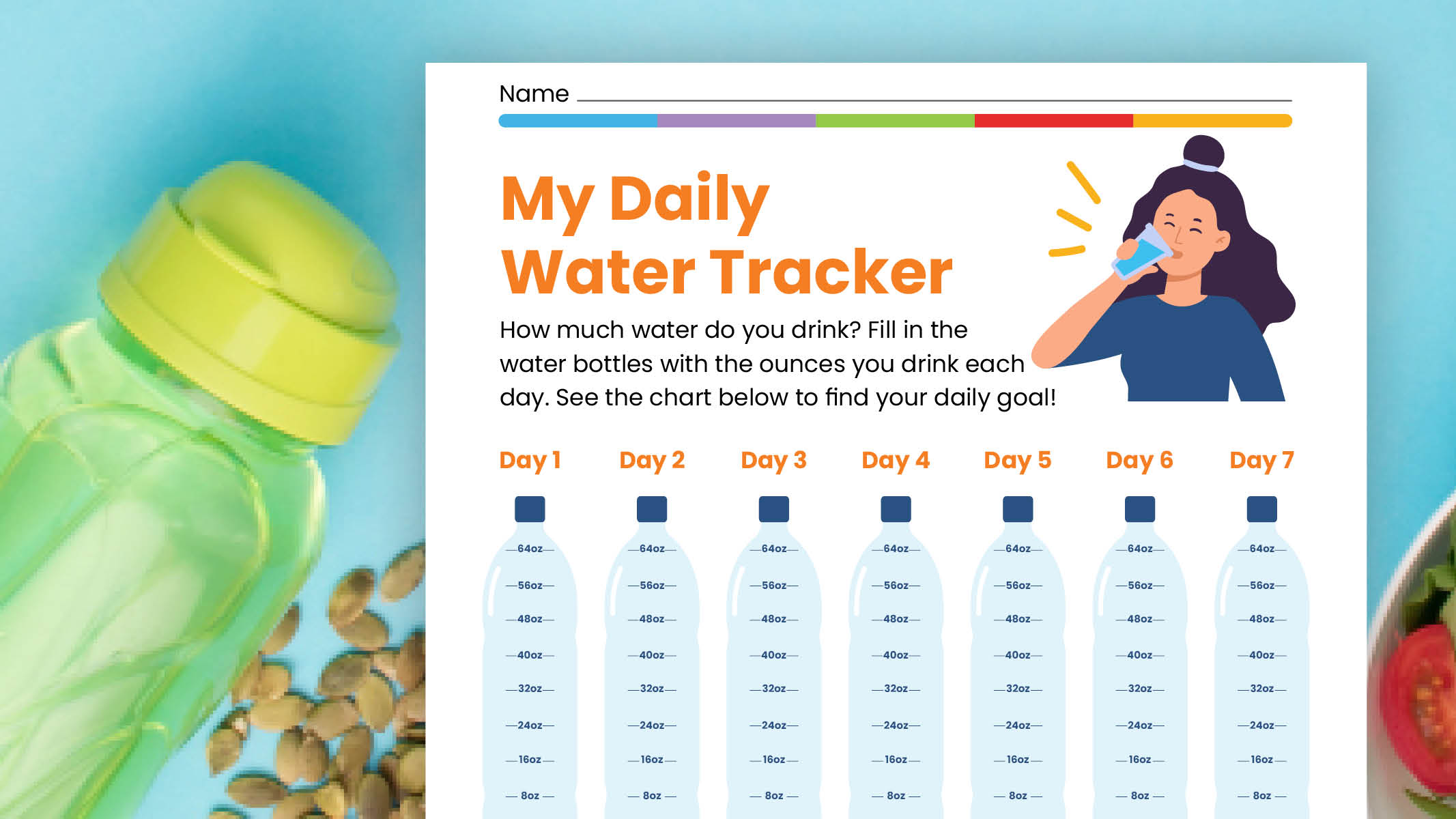 My Daily Drink Tracker | Sanford Fit